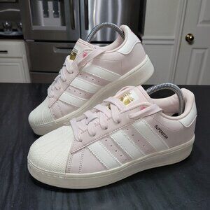 Adidas Original Superstar XLG Women's Valentine Putty Mauve / Ivory Sneakers